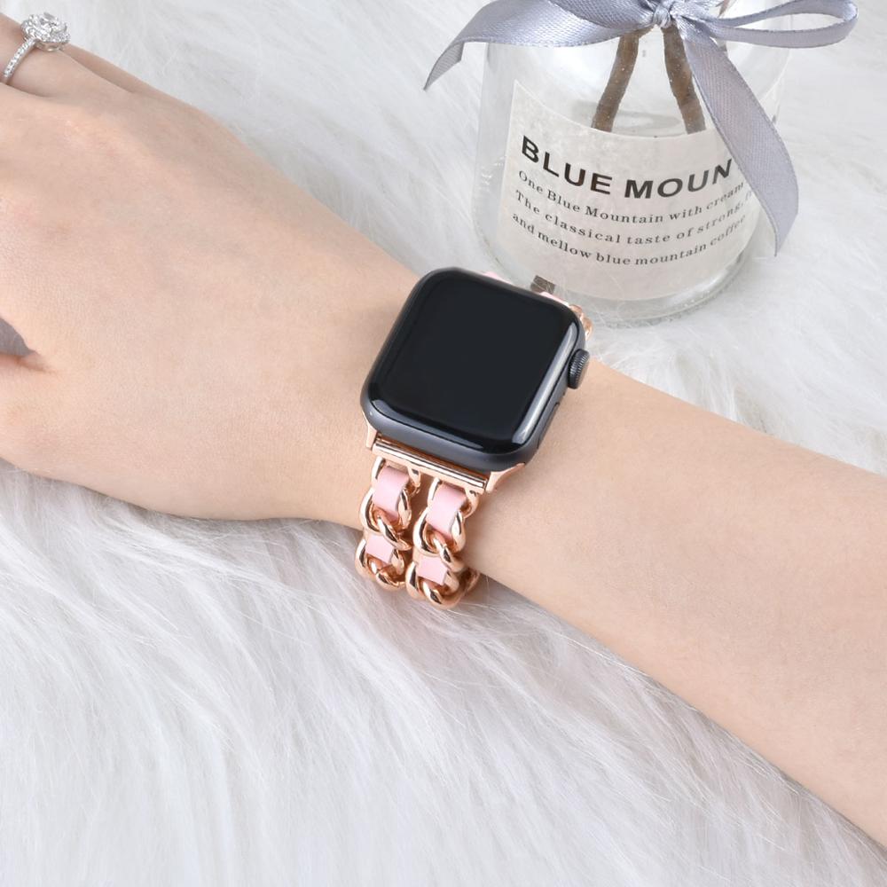 Cuban link bracelet for Apple Watch