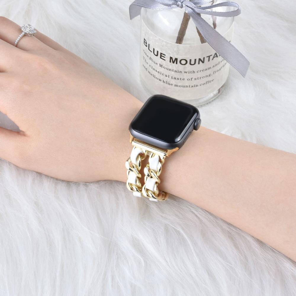 Cuban link bracelet for Apple Watch