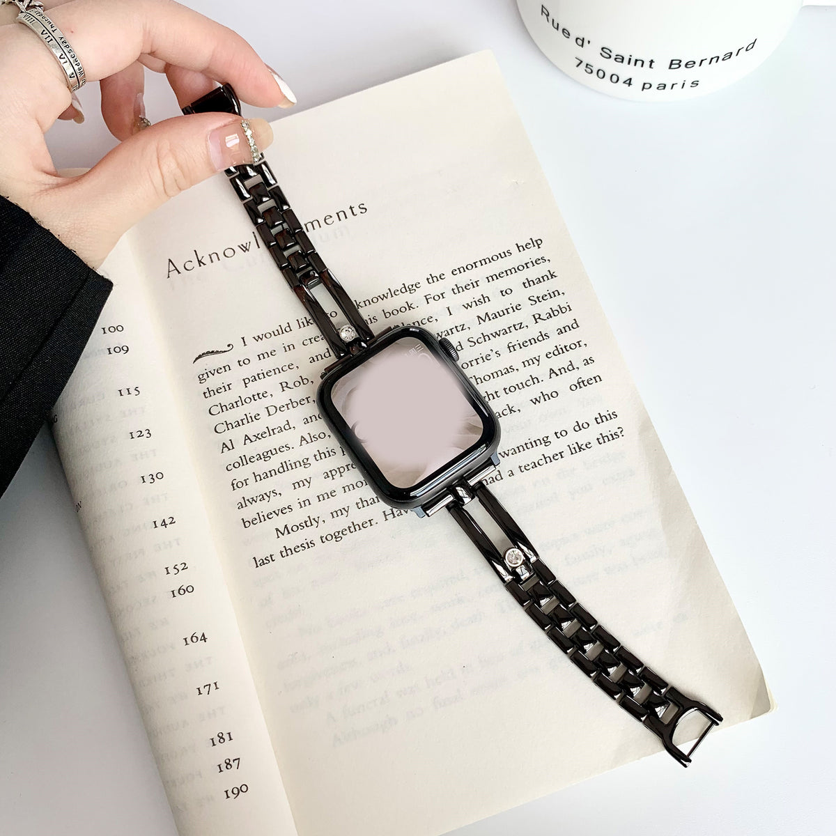 hollow fragrance watch strap