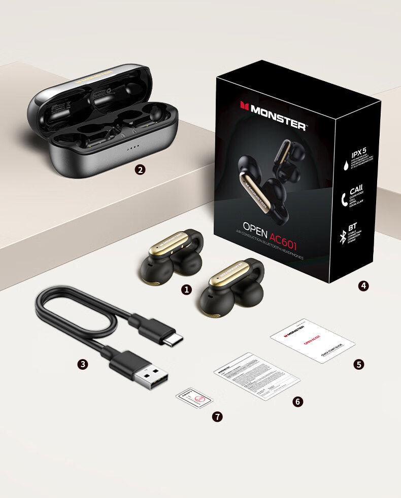 Bluetooth wireless headset for sports