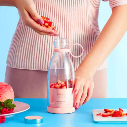 Electric Mini Portable Juicer Blender USB Rechargeable