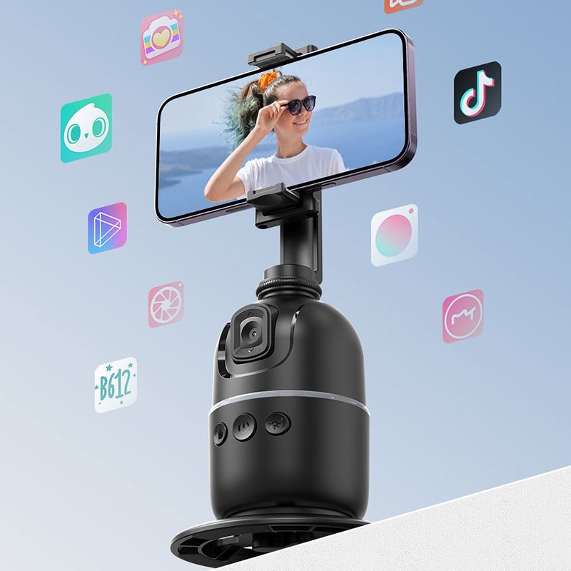 Auto Face Tracking Desktop Gimbal | جيمبال مكتبي بتقنية تتبع الوجه التلقائي