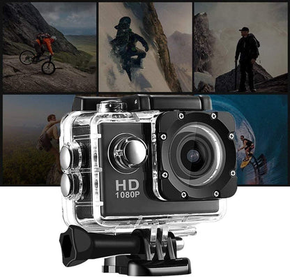 Waterproof 1080P Sports Camera | التقط كل مغامرة بجودة عالية الدقة!